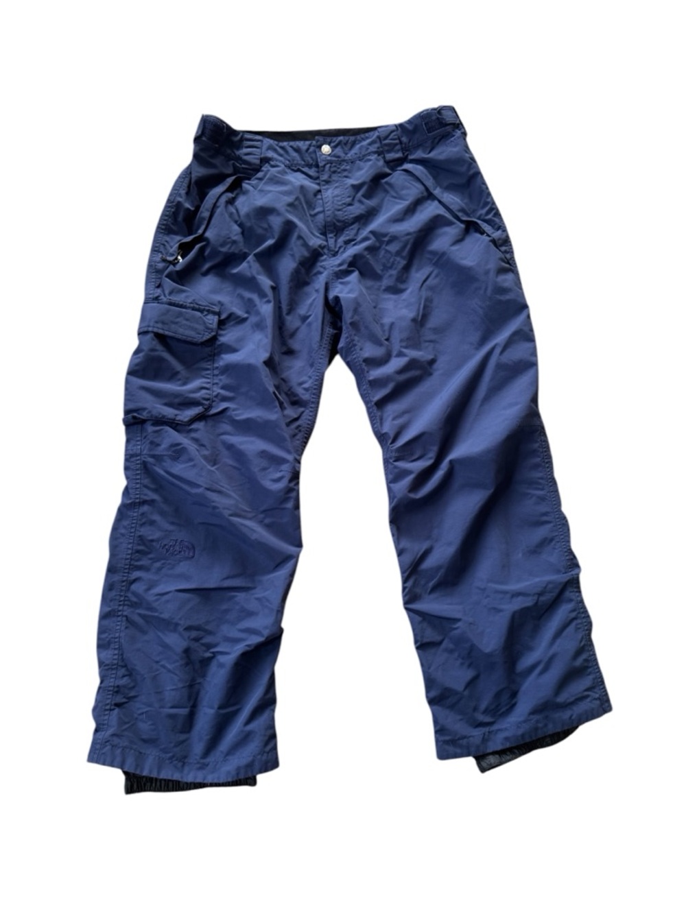 The North Face HyVent Snow Ski Pants Mens XL Blue Waterproof Cargo Winter